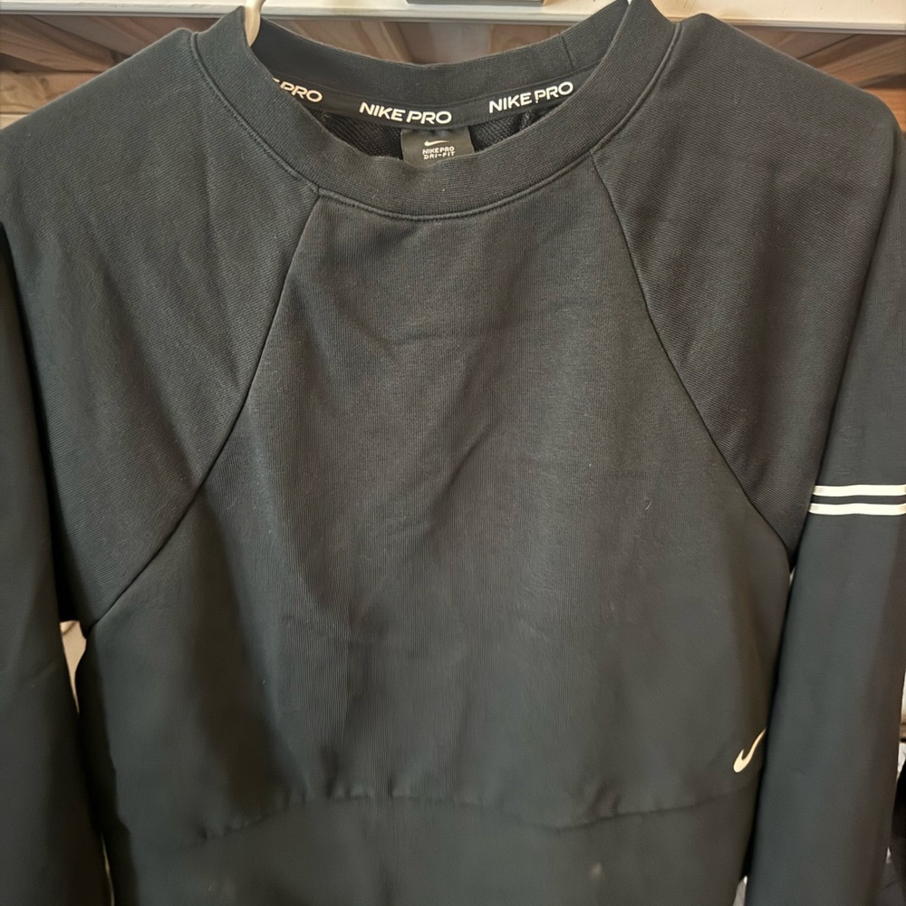 Nike Pro Black Sweatshirt